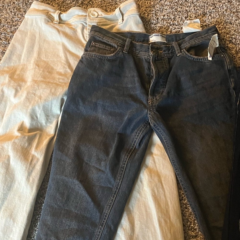 Two jeans pair of jeans